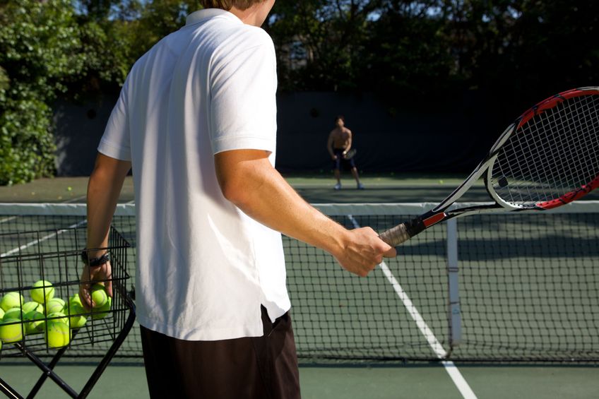 Cours de tennis