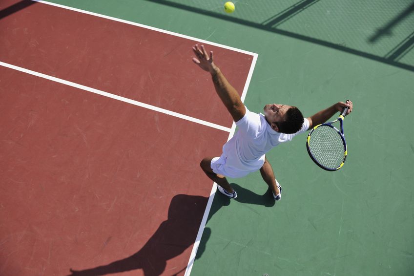 Service tennis